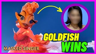 Goldfish WINS the Masked Singer [upl. by Binette702]