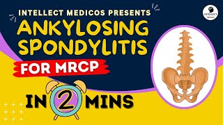 Ankylosing Spondylitis in 2 mins  Very Important for exams [upl. by Ennyletak]