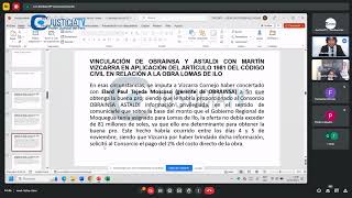 Incorporación de personas jurídicas en el proceso contra Martin Vizcarra Cornejo [upl. by Ttevi973]