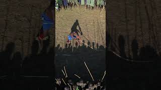 Donga stick fight from the sky  Surma tribe shorts ethiopia [upl. by Notlef370]