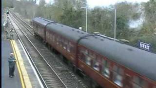 60019 Bittern and 60163 Tornado at speed [upl. by Stanfield759]