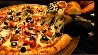 How To Make Spicy Homemade Pizza VIDEO RECIPE [upl. by Ahidam]