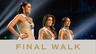 65th MISS UNIVERSE  FINAL WALK  Miss Universe [upl. by Demakis362]