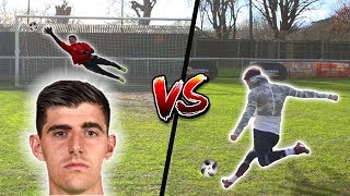 F2 SHOOTING VS COURTOIS 💥⚽️🥅  Billy Wingrove amp Jeremy Lynch [upl. by Leiuqese833]