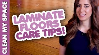 Laminate Floor Cleaning amp Care Tips Clean My Space [upl. by Elsey656]