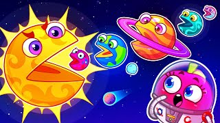 3 Oh No 🪐 Hungry Planets 🪐 Planets Size for baby 🚀  Solar System by Pit amp Penny Stories🥑✨ [upl. by Armbruster631]