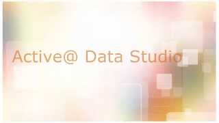 Active Data Studio overview [upl. by Ainolopa815]