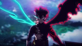 Asta Demonic Angel Form vs Wizard King Conrad「AMV Black Clover Sword of the Wizard King」Royalty ᴴᴰ7 [upl. by Hgiellek]