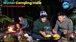 Winter Camping In Pine Forest With Friend  Winter Camping In India  Unknown Dreamer [upl. by Ettezus]