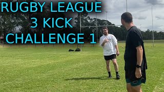 Rugby League  3 Kick Challenge 1 test episode [upl. by Anauqat79]