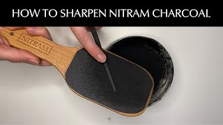 How to Sharpen Nitram Charcoal [upl. by Magan]