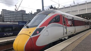 Trains At Edinburgh Waverley Station 080424 [upl. by Nnyroc56]