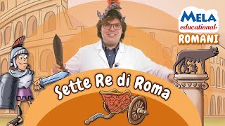 I 7 Re di Roma la storia  Renato lo scienziato Educational MelaMusicTV [upl. by Melamie]