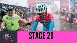 Giro dItalia 2013 Tappa  Stage 20 Official Highlights [upl. by Atok]