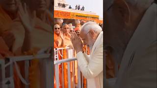 PM Shri Narendra Modi Ji Ram Mandir Aarti Darshan Latest Vlogs Shorts l shorts l viralshorts l [upl. by Eladnar]