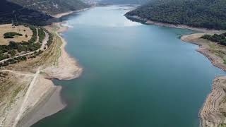 Ein See von oben 😄 Lago Flumendosa in Sardinen mit unserer dji mini4k drohne [upl. by Aelahc]