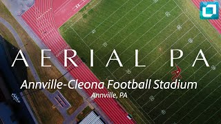 AnnvilleCleona Football Stadium  Aerial PA [upl. by Eca]