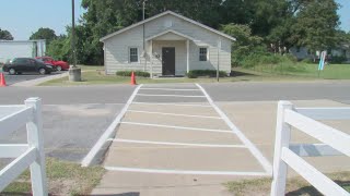 The Grifton School adds new crosswalk ahead of new school year [upl. by Suzanne]