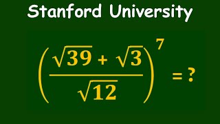 Stanford University Algebra Simplification Problem  Admission Interview  Aptitude Test Tricks [upl. by Naryt]