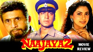 Naajayaz 1995  Naseeruddin Shah  Ajay Devgn  Juhi Chawla  Movie Review  Full Action Hindi [upl. by Anitselec]