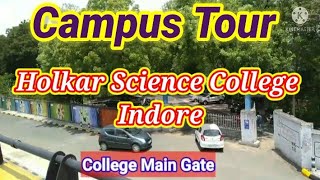 Holkar science college Indore campus tourvisit holkar college Indore admission in holkar college [upl. by Calia]