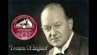 78 RPM  Peter Dawson  Yeomen Of England 1929 [upl. by Airun]