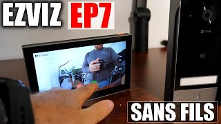 EZVIZ EP7 VISIOPHONE SANS FIL SIMPLE DINSTALLATION INTELLIGENT TEST 2024 [upl. by Vihs]