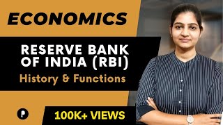 RBI  History amp Functions of Reserve Bank of India  Economics  SSC amp UPSC [upl. by Balfour]