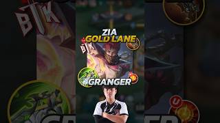 How BTK Zia Plays Granger Gold Lane Mobile Legends mobilelegends mlbb gaming [upl. by Aidile]