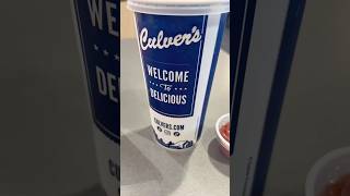 culvers burgers lunch [upl. by Netta234]