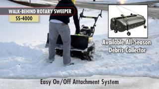 SnowEx® SS4000 Rotary Broom [upl. by Melburn362]