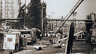 Tragiczny Pożar Rafinerii W Czechowicach  Dziedzicach 26 czerwca 1971 [upl. by Benil799]