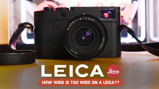 LEICA 21MM ELMARIT  TOO WIDE FOR A LEICA [upl. by Hauge]