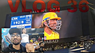 CSK VS GT VLOG 35 AT AHMEDABAD NARENDRMODI STADIUM [upl. by Jesus257]