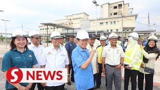 Pasir Gudang Hospital nears completion ahead of schedule by two months [upl. by Shimkus]