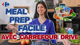 MEAL PREP pour la semaine 🍲🍽️  antiinflation  Retour de Courses avec Stelle  Carrefour France [upl. by Polinski]