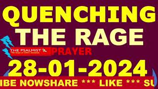 MFM MIDNIGHT PRAYER BATTLE QUENCHING THE RAGE 28th JANUARY 2024 PRAYERS [upl. by Toogood177]