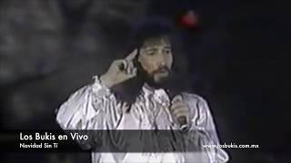 Navidad Sin Tí  Los Bukis en Vivo Letra [upl. by Prinz]