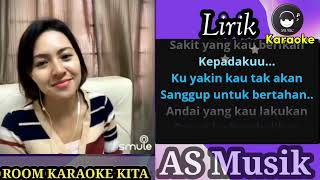 karaoke duet haruskah aku cover baby Shima karaokeduet [upl. by Sakul]