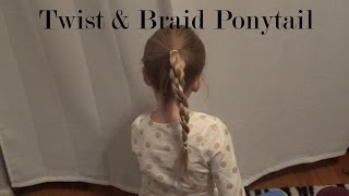 Twist amp Braid Ponytail [upl. by Enairb]