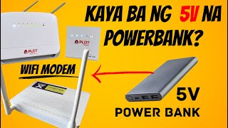 How you can use your 5V Powerbank for your WIFI Modem Better than Buying 12V UPS [upl. by Navlys]