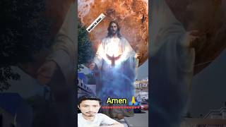 JESUS IS VERY GREAT POWERFULL AMEN 🙏✝️ jesuschrist planets kinemaster god viralshort amen vfx [upl. by Eecyaj]