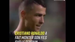 Quand le fils de Ronaldo ébloui léquipe de foot du Portugal [upl. by Poole]