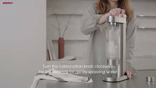 How to use your Stelton BRUS carbonator [upl. by Oiluig]