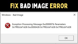 How To Fix Bad Image Error In Windows 11 [upl. by Irol219]