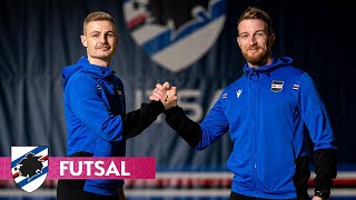 Fideršek e Totošković le frecce slovene della Sampdoria Futsal [upl. by Selyn293]