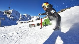 Professional alpine snowboarder prepares for the World Cup  Roland Fischnaller [upl. by Dugas]