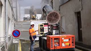 Rue de Bourgogne  les travaux ont commencé [upl. by Solotsopa338]