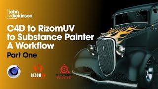 C4D to RizomUV to Substance Painter A Workflow  Part One [upl. by Eanehs]