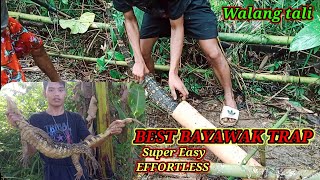 How to Make Super Easy and Effortless Bayawak Trap  Effective Bayawak Trap  Sobrang Laki Ng Nahuli [upl. by Hsirrap856]